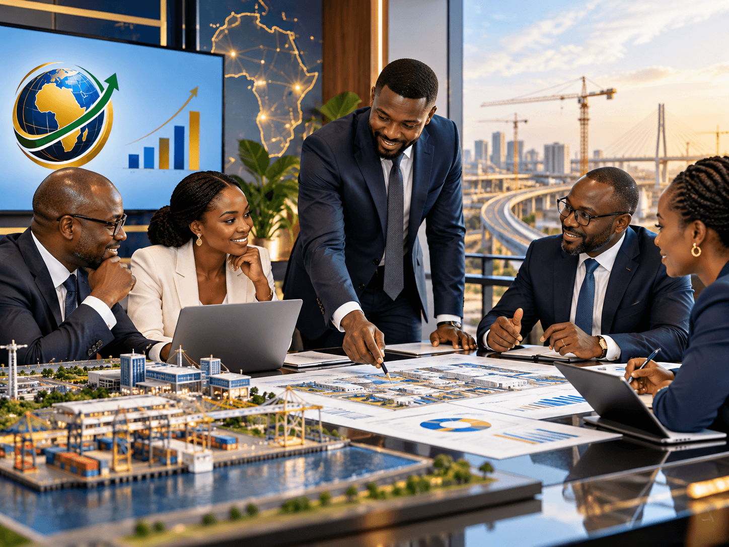 Réunion professionnelle consacrée aux investissements en Afrique
